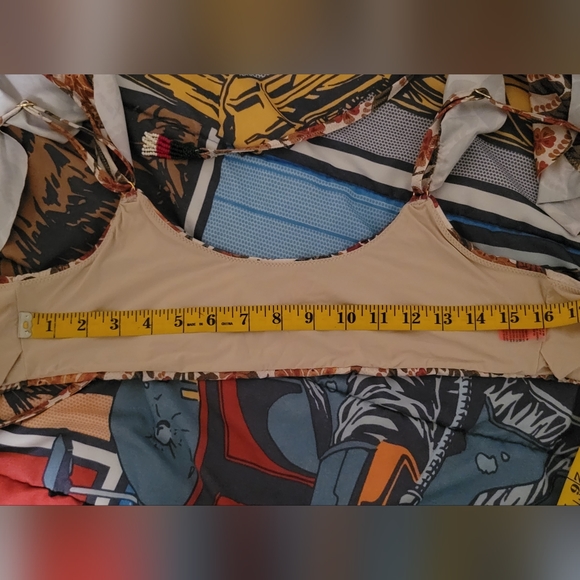 Farm Rio Ruffled Bikini Top NWOT - Picture 12 of 12